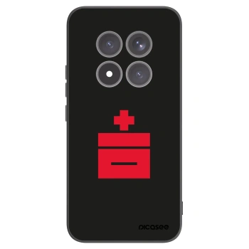 Picasee Μαύρη θήκη σιλικόνης για Xiaomi Redmi Note 15 Pro+ - Le Plastenciaga