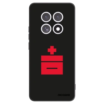 Picasee Μαύρη θήκη σιλικόνης για Xiaomi Redmi Note 15 - Le Plastenciaga