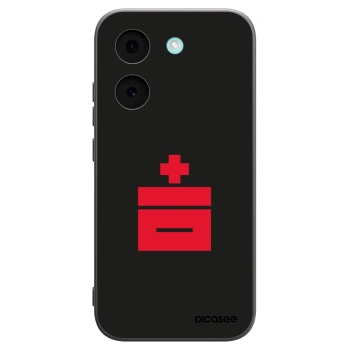 Picasee Μαύρη θήκη σιλικόνης για Xiaomi Poco X8 Pro - Le Plastenciaga