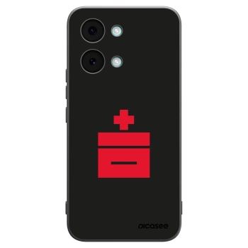 Picasee Μαύρη θήκη σιλικόνης για Xiaomi Poco X8 Pro Max - Le Plastenciaga