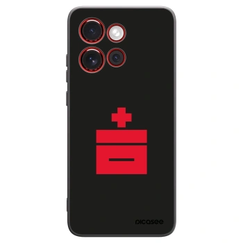 Picasee Μαύρη θήκη σιλικόνης για Motorola Edge 60 Neo 5G - Le Plastenciaga