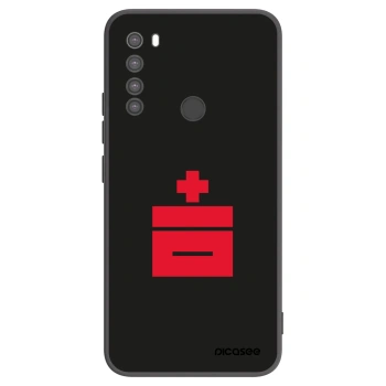 Picasee Μαύρη θήκη σιλικόνης για Xiaomi Redmi Note 8 - Le Plastenciaga