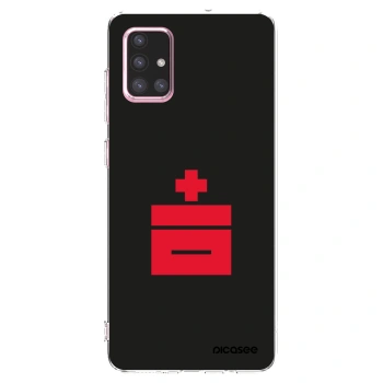 Picasee διαφανής θήκη σιλικόνης Samsung Galaxy A71 A715F - Le Plastenciaga