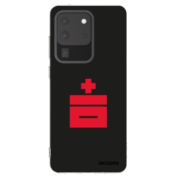 Picasee διαφανής θήκη σιλικόνης Samsung Galaxy S20 Ultra 5G G988F - Le Plastenciaga