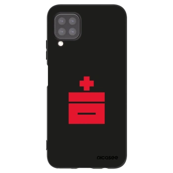 Picasee Μαύρη θήκη σιλικόνης για Huawei P40 Lite - Le Plastenciaga