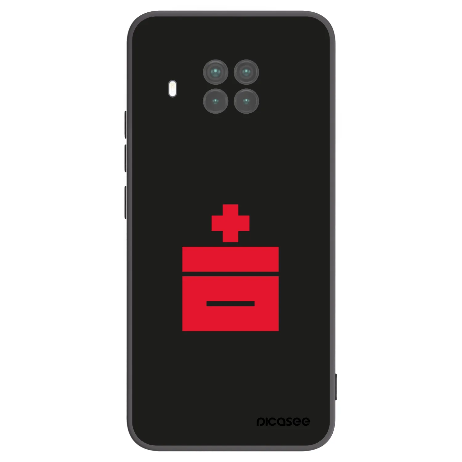 Picasee Μαύρη θήκη σιλικόνης για Xiaomi Mi 10T Lite - Le Plastenciaga