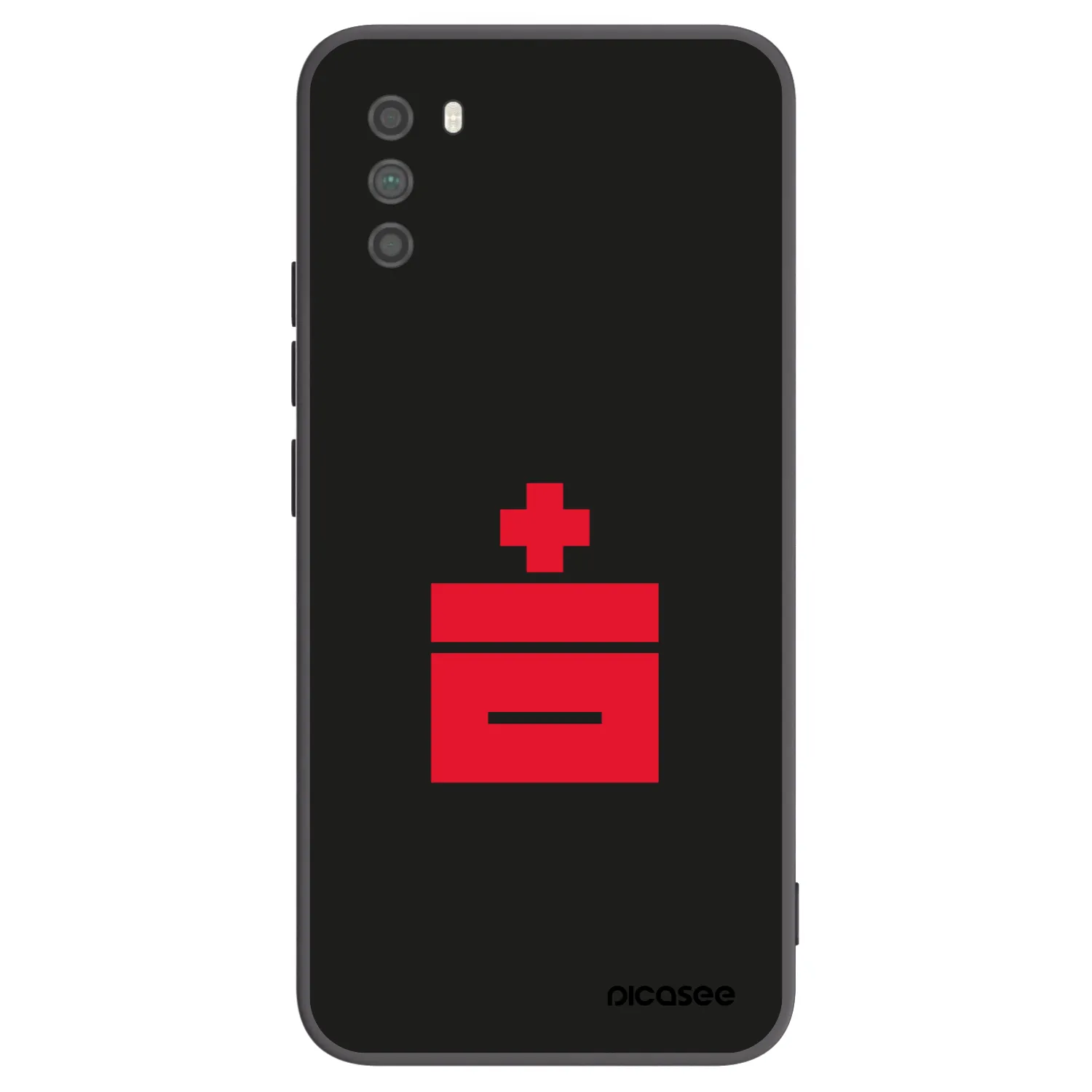 Picasee Μαύρη θήκη σιλικόνης για Xiaomi Poco M3 - Le Plastenciaga