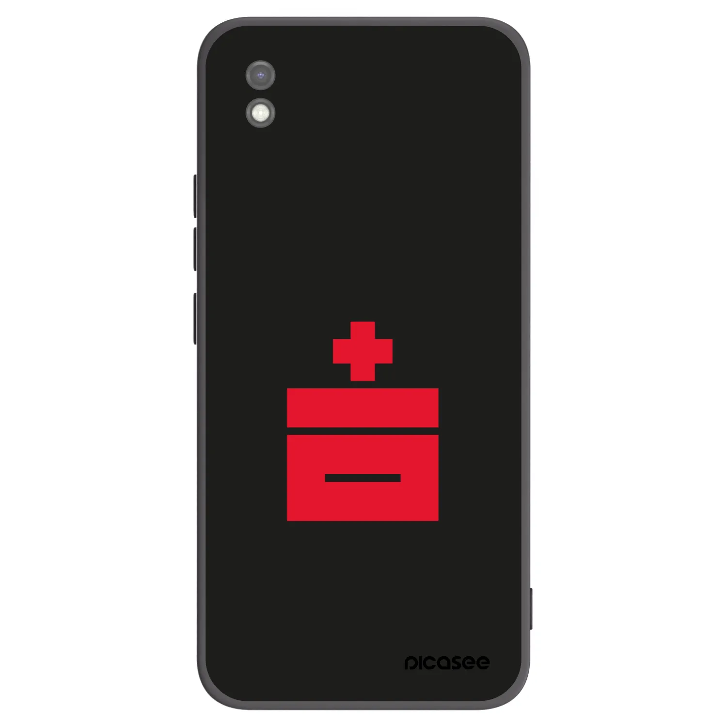 Picasee Μαύρη θήκη σιλικόνης για Xiaomi Redmi 9AT - Le Plastenciaga