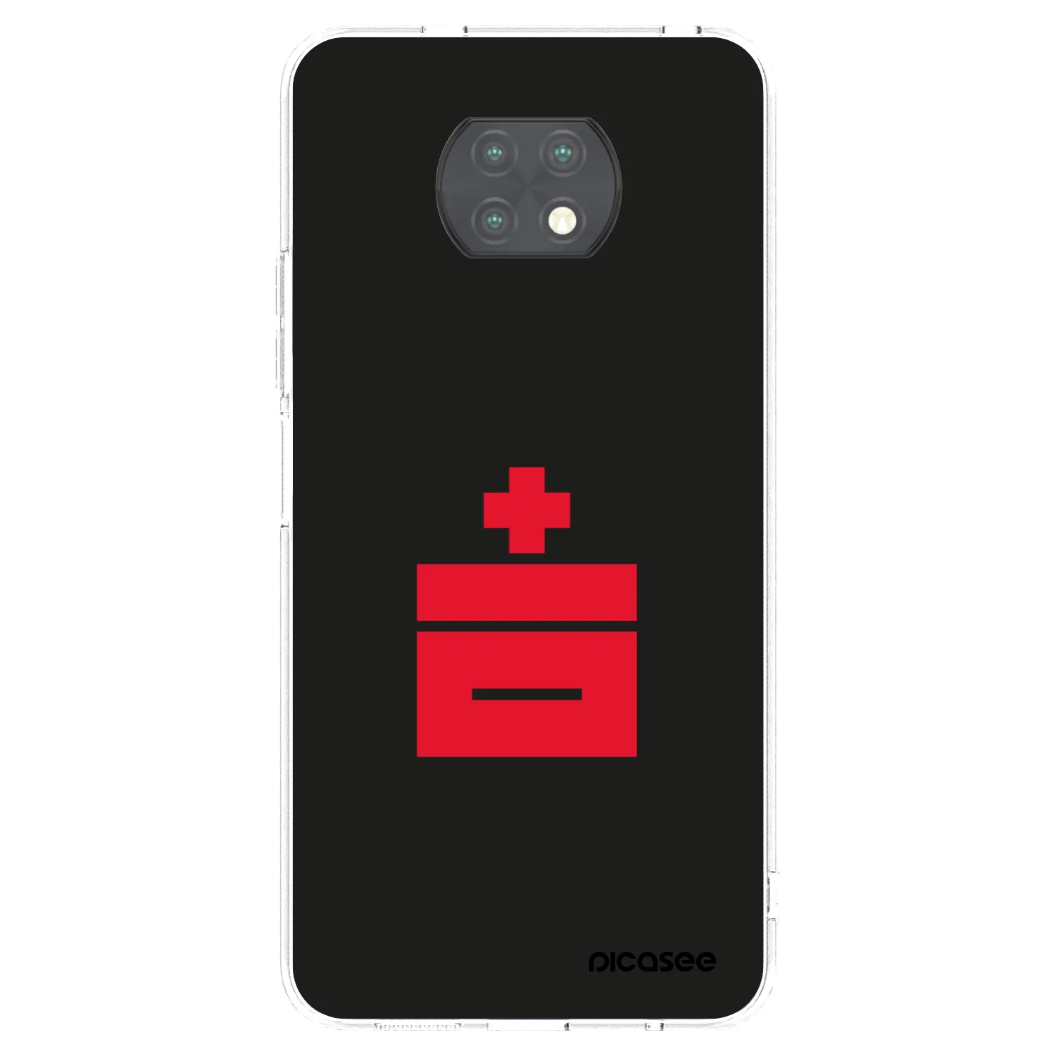 Picasee διαφανής θήκη σιλικόνης Xiaomi Redmi Note 9T - Le Plastenciaga