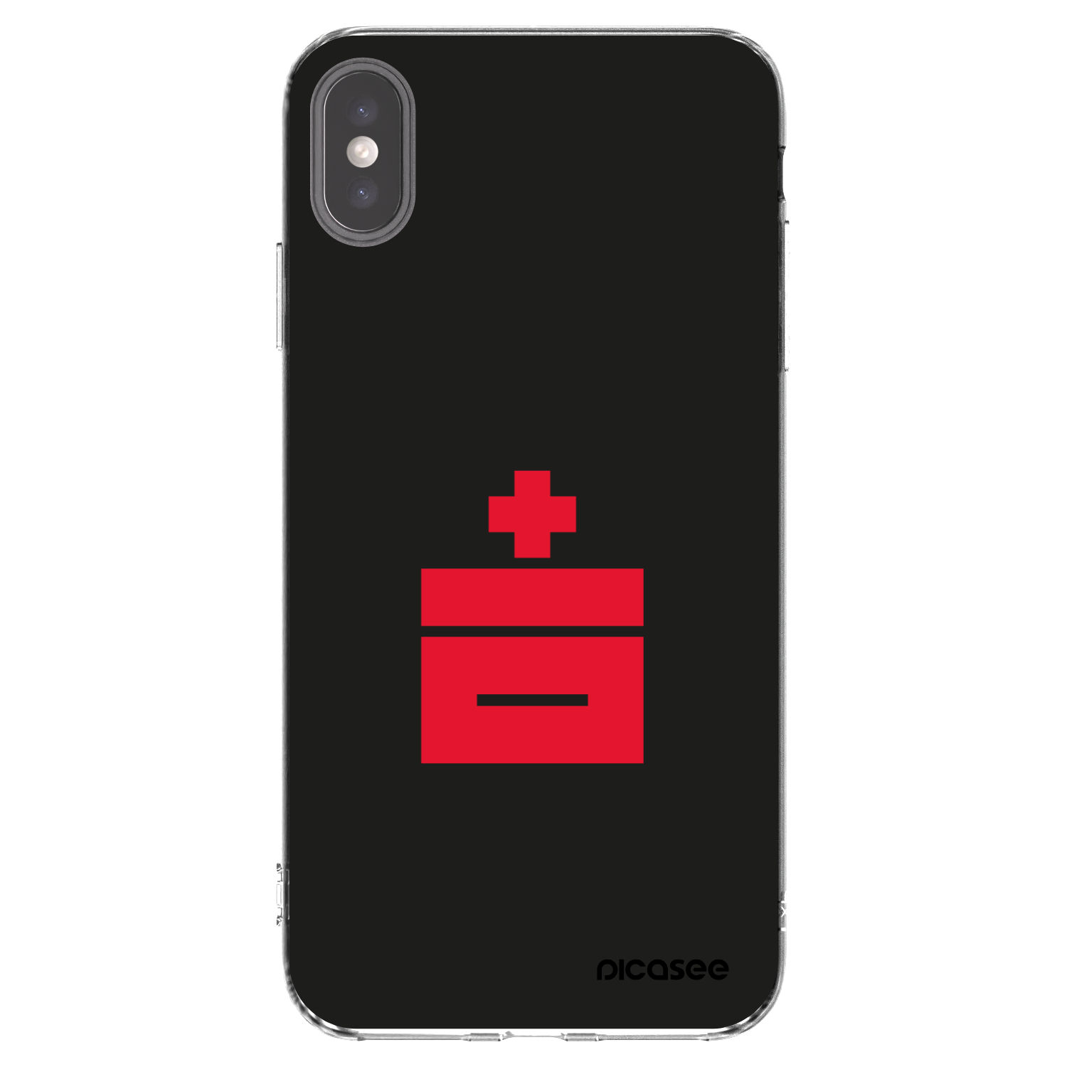 Picasee διαφανής θήκη σιλικόνης Apple iPhone XS Max - Le Plastenciaga