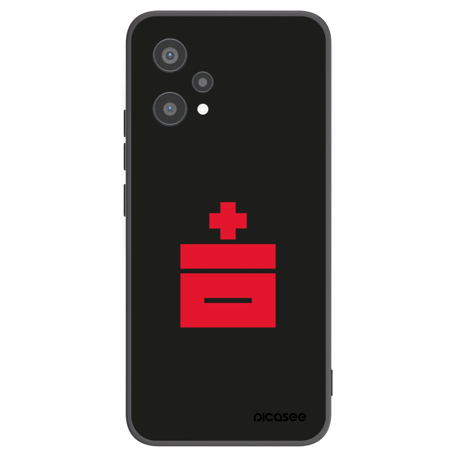 Picasee Μαύρη θήκη σιλικόνης για Realme 9 Pro 5G - Le Plastenciaga