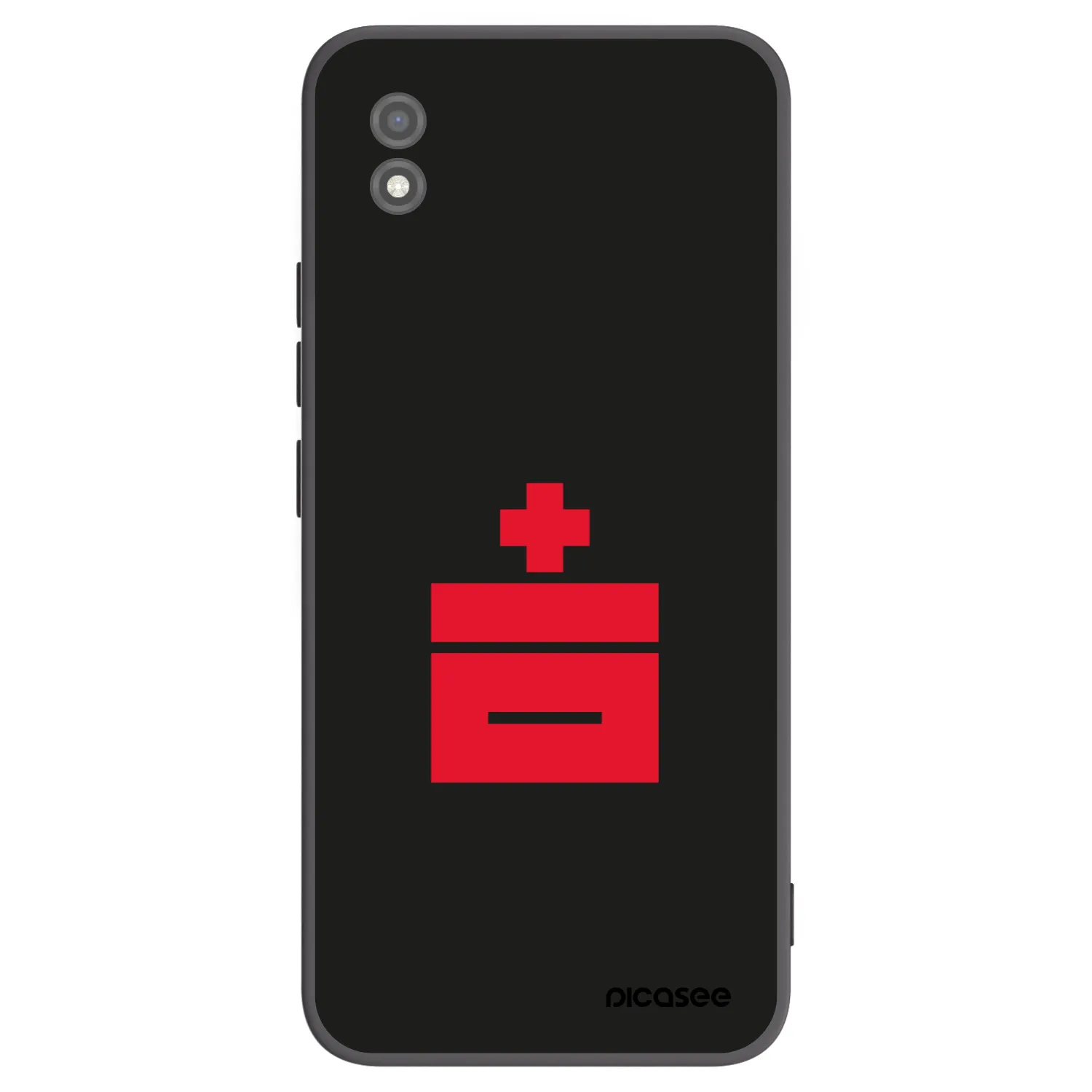 Picasee Μαύρη θήκη σιλικόνης για Realme C11 (2021) - Le Plastenciaga