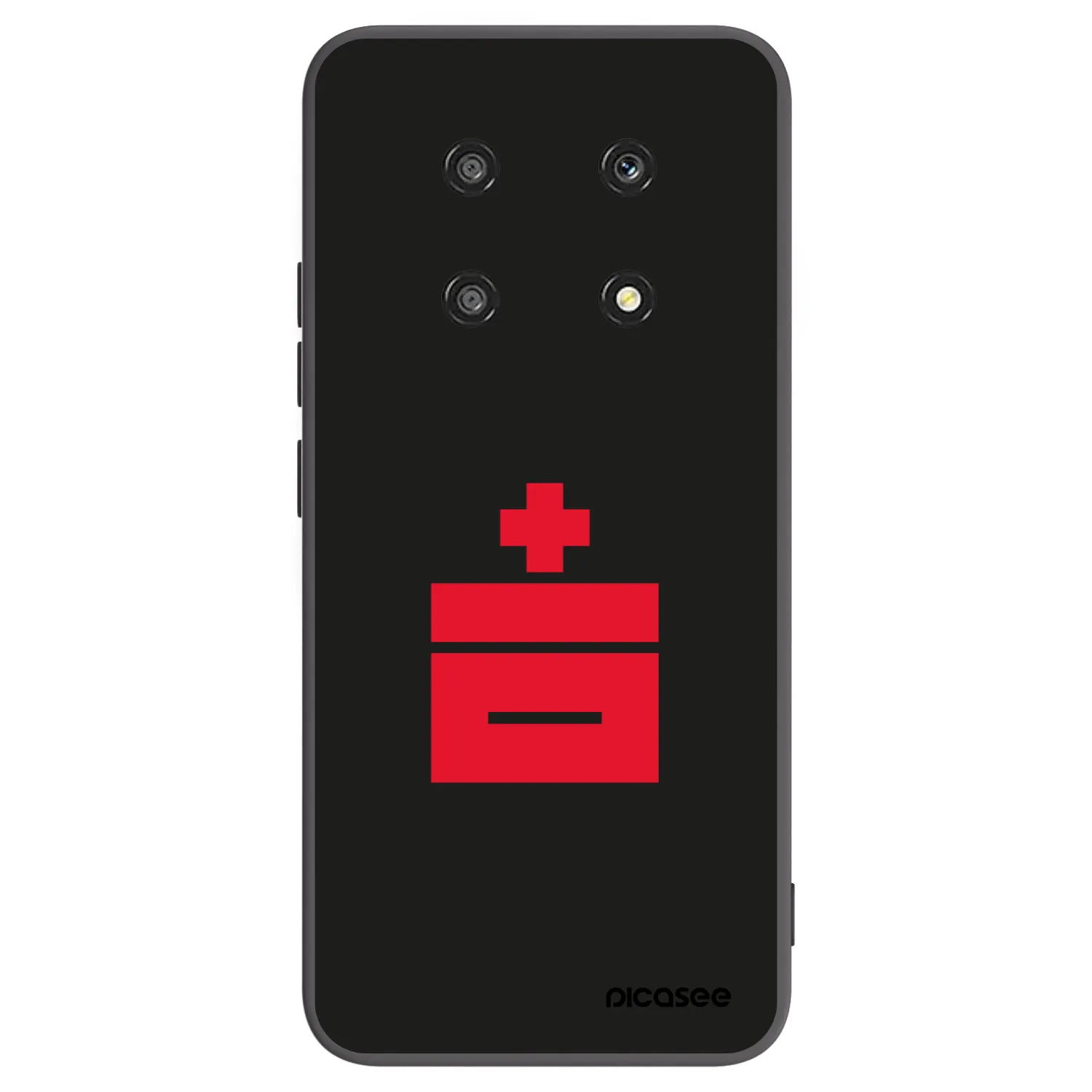 Picasee Μαύρη θήκη σιλικόνης για Honor Magic4 Lite 5G - Le Plastenciaga