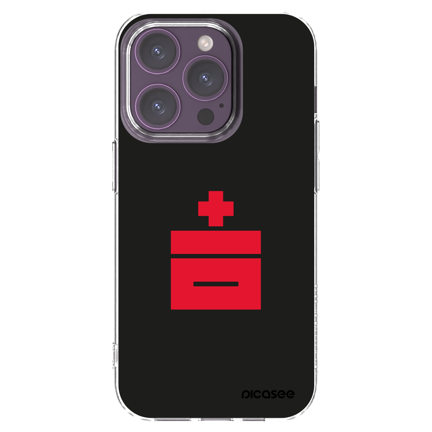 Picasee διαφανής θήκη σιλικόνης Apple iPhone 14 Pro - Le Plastenciaga