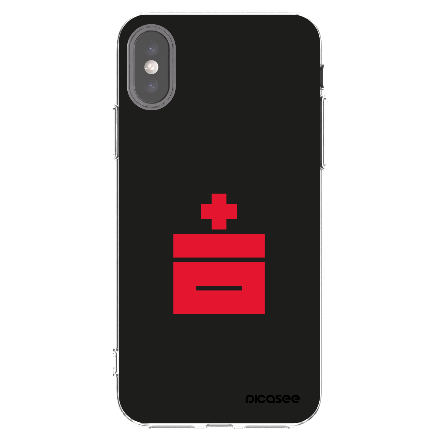 Picasee διαφανής θήκη σιλικόνης Apple iPhone X/XS - Le Plastenciaga