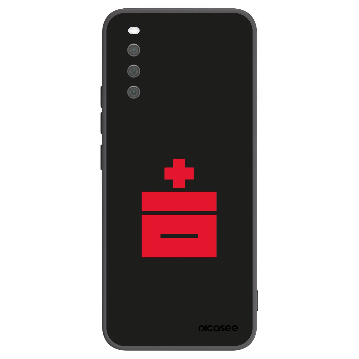 Picasee Μαύρη θήκη σιλικόνης για Sony Xperia 10 III - Le Plastenciaga