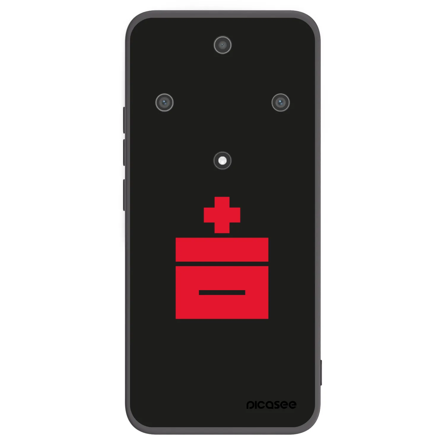 Picasee Μαύρη θήκη σιλικόνης για Honor Magic5 Lite 5G - Le Plastenciaga