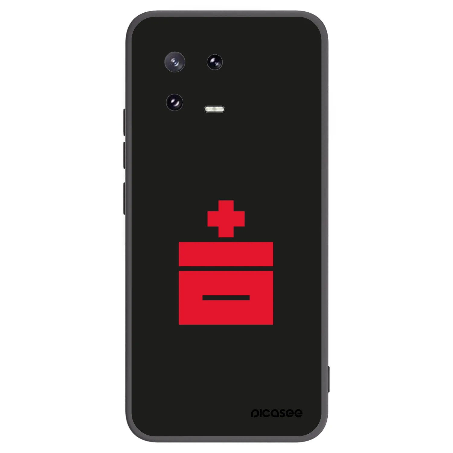 Picasee Μαύρη θήκη σιλικόνης για Xiaomi 13 Pro - Le Plastenciaga