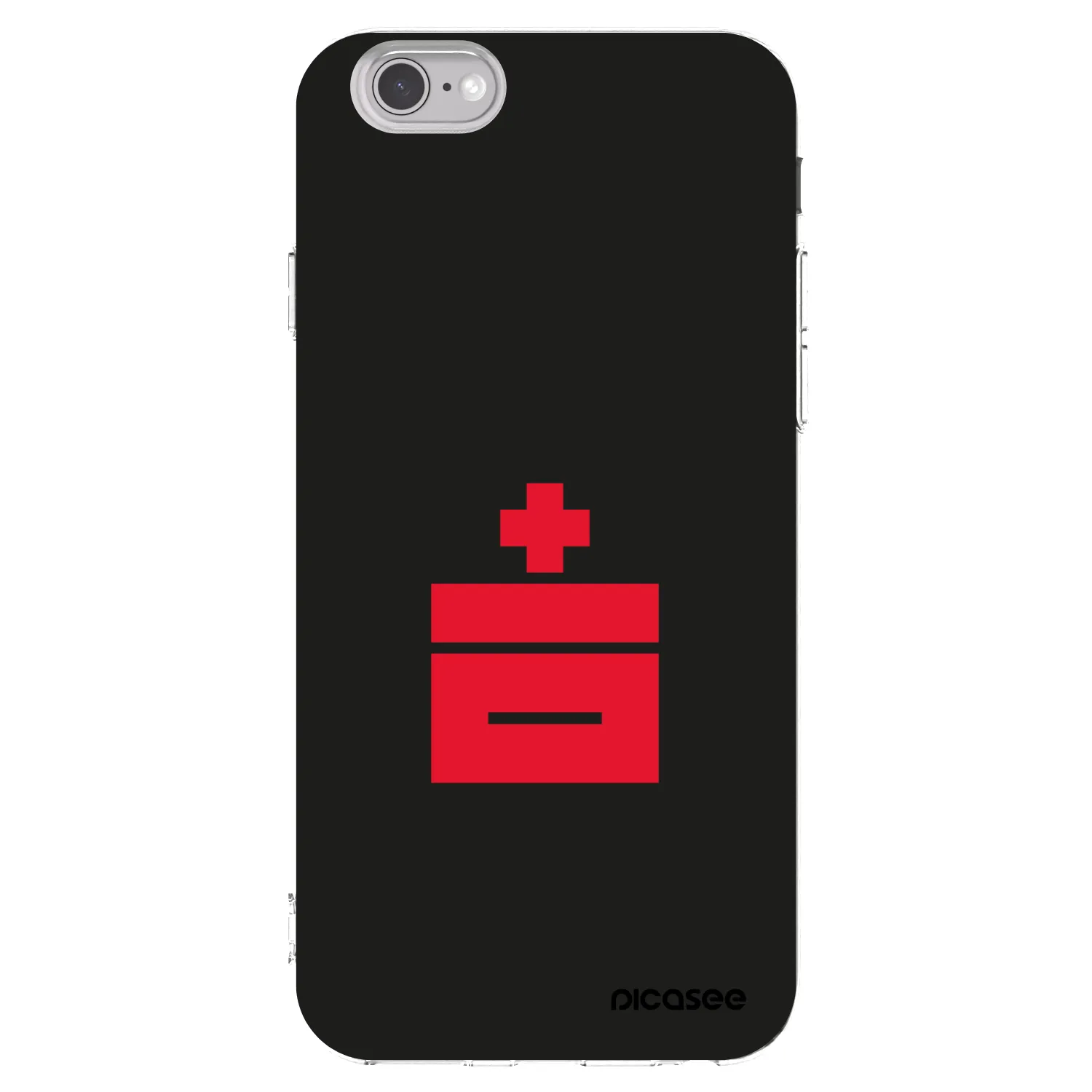 Picasee διαφανής θήκη σιλικόνης Apple iPhone 6/6S - Le Plastenciaga