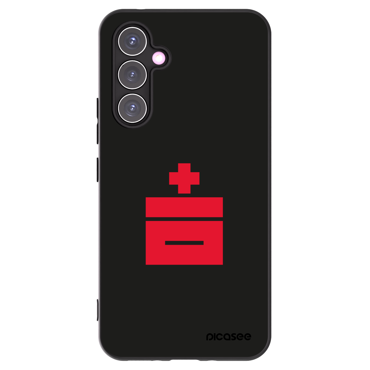 Picasee Μαύρη θήκη σιλικόνης για Samsung Galaxy A54 5G A546B - Le Plastenciaga