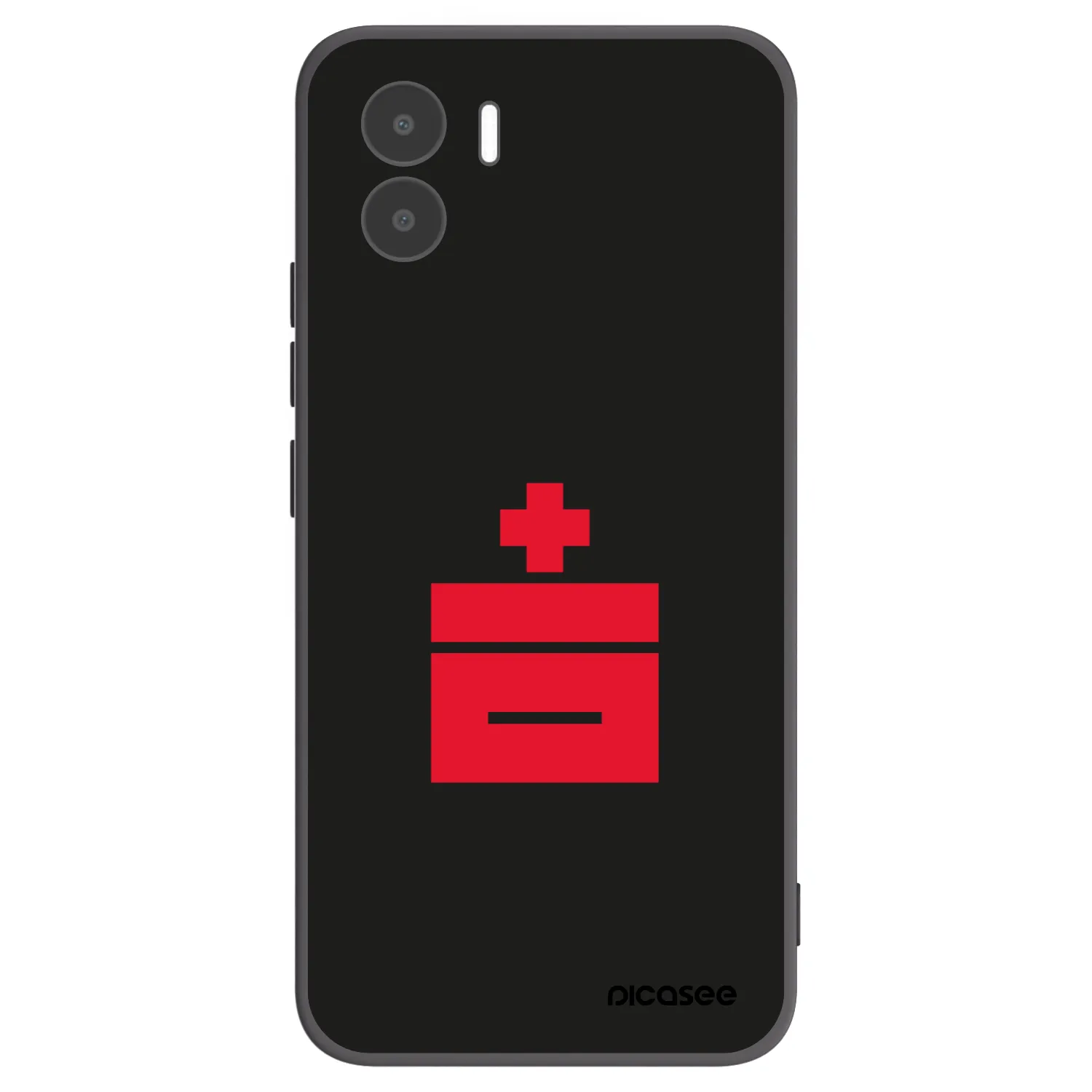 Picasee Μαύρη θήκη σιλικόνης για Xiaomi Redmi A2 - Le Plastenciaga