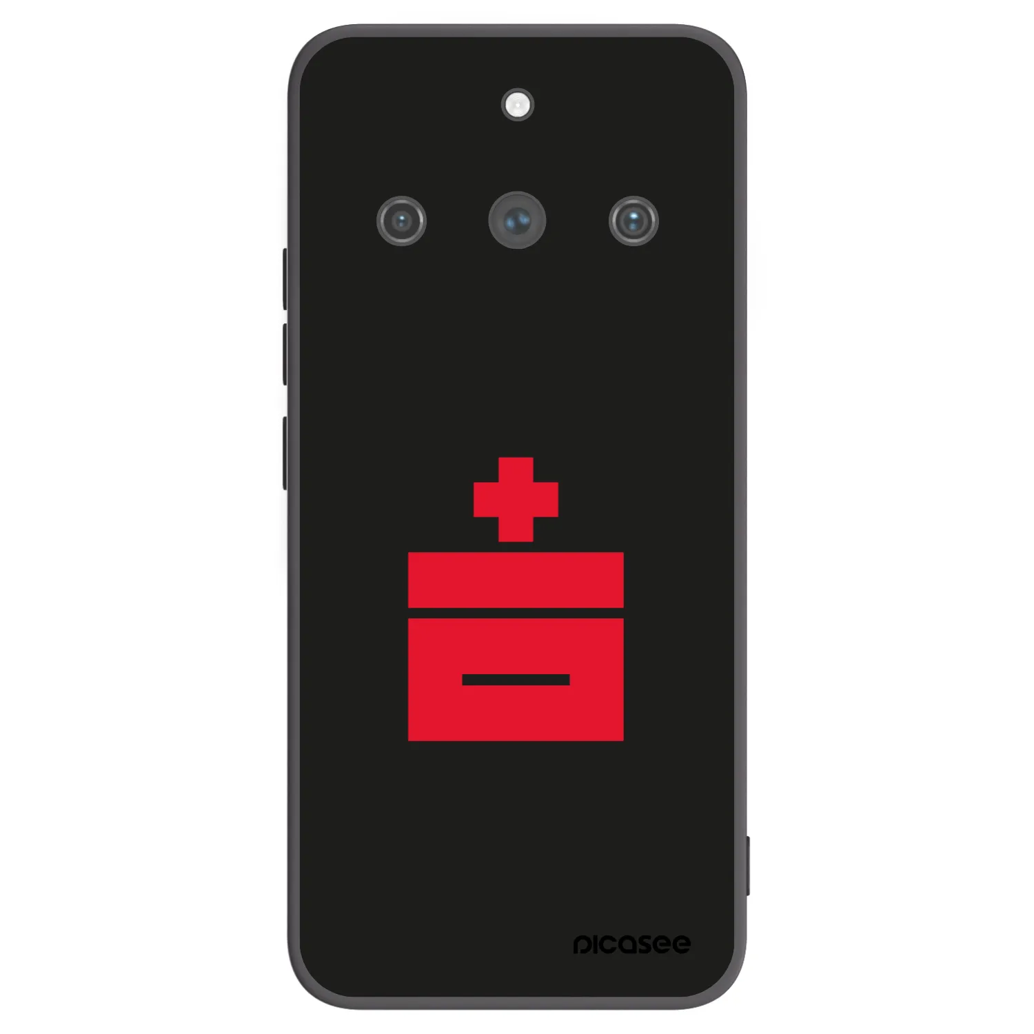 Picasee Μαύρη θήκη σιλικόνης για Realme 11 Pro+ - Le Plastenciaga