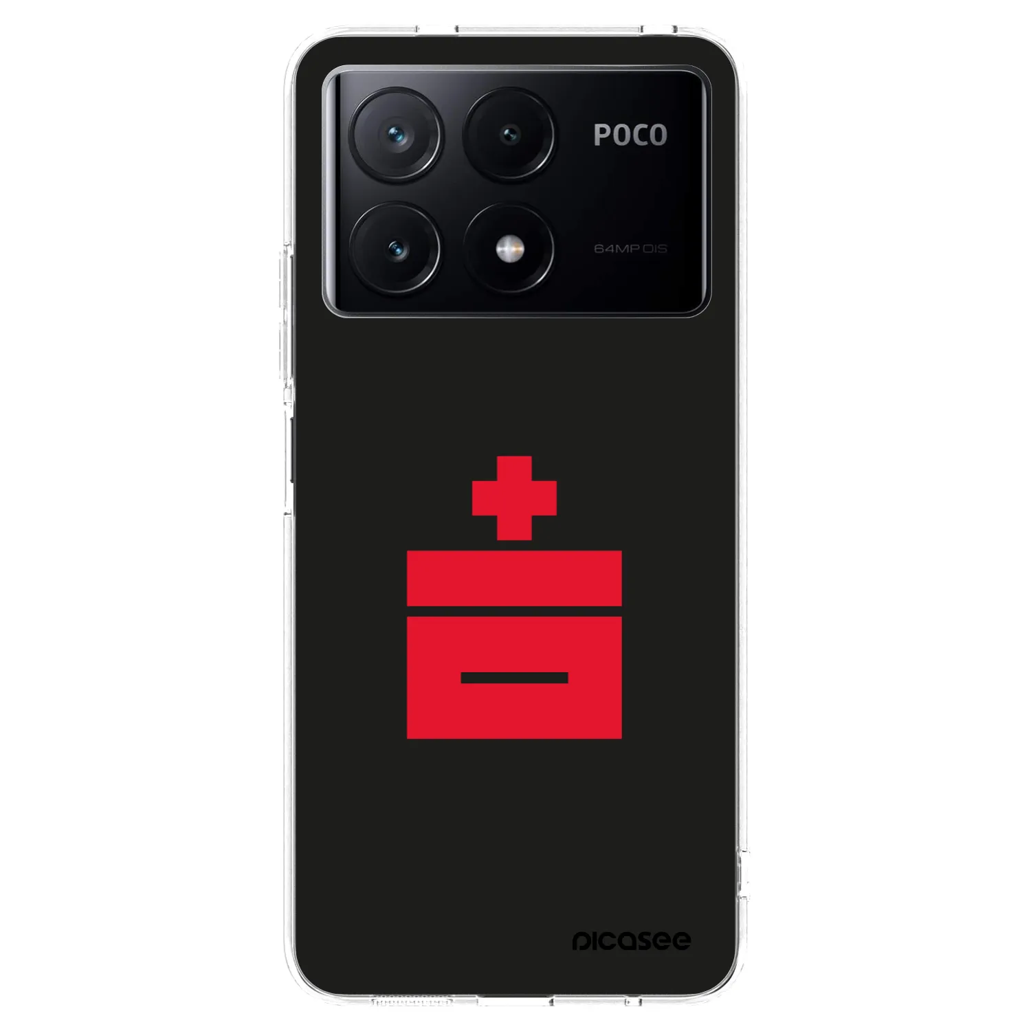 Picasee διαφανής θήκη σιλικόνης Xiaomi Poco X6 Pro - Le Plastenciaga