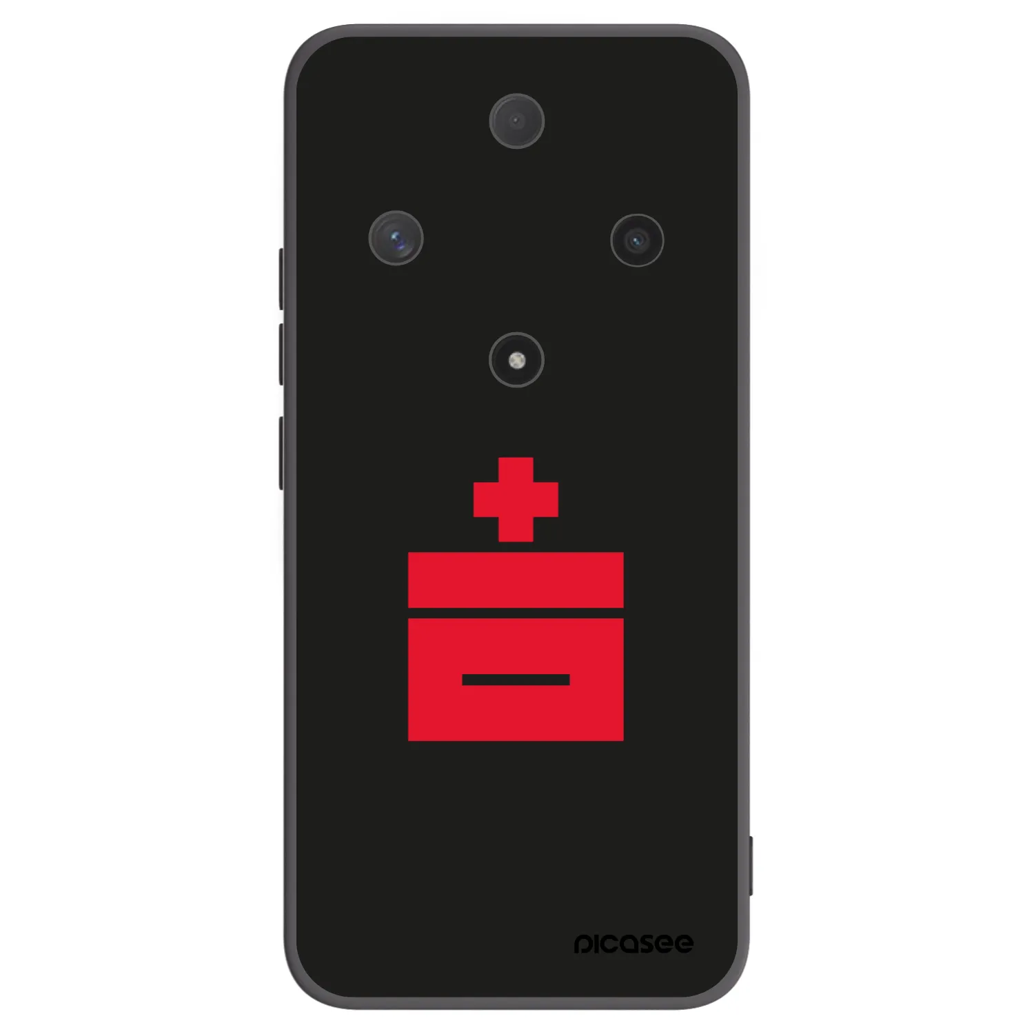 Picasee Μαύρη θήκη σιλικόνης για Honor Magic6 Lite 5G - Le Plastenciaga