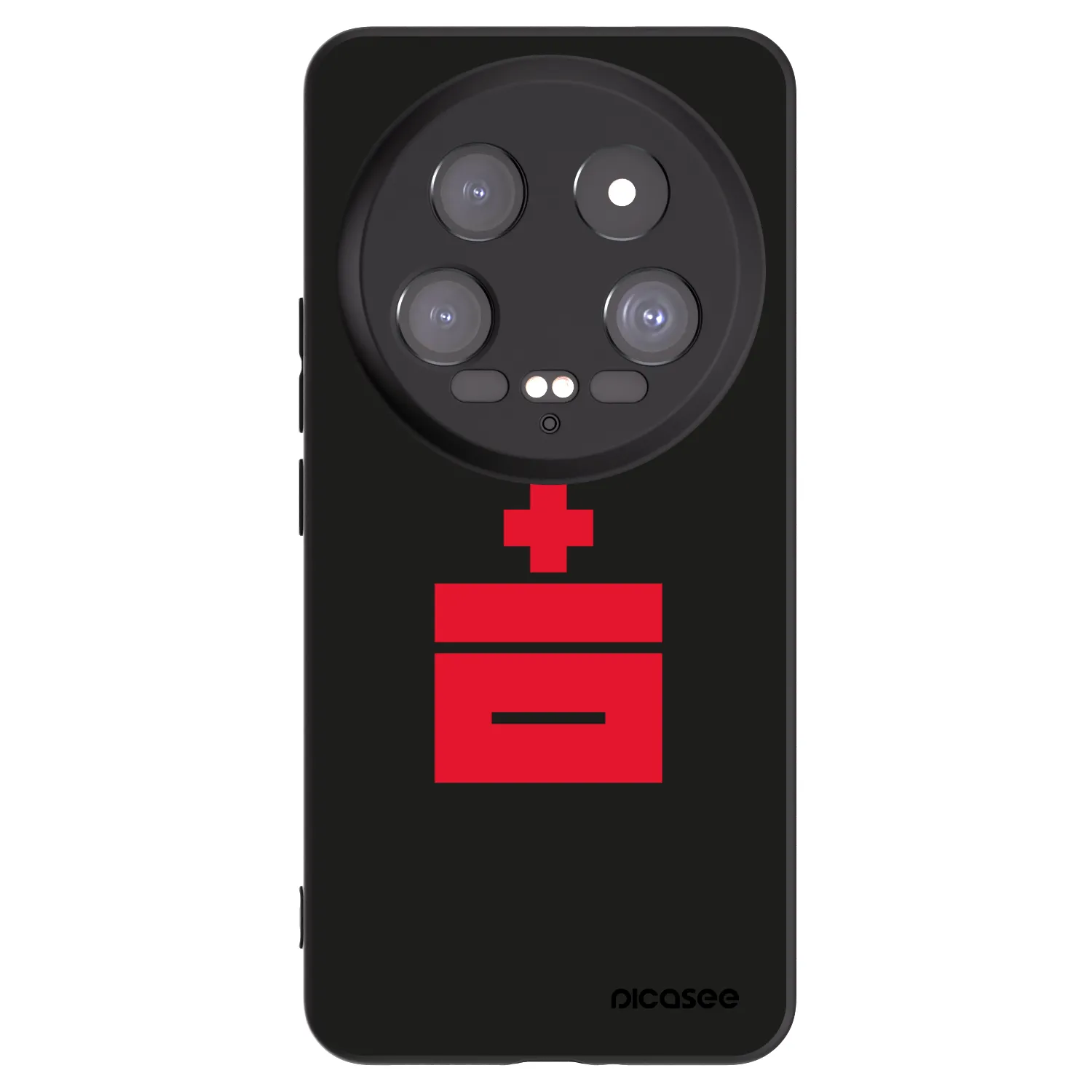 Picasee Μαύρη θήκη σιλικόνης για Xiaomi 14 Ultra - Le Plastenciaga