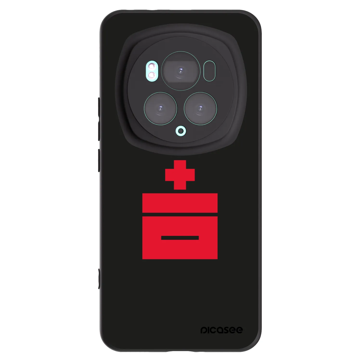 Picasee Μαύρη θήκη σιλικόνης για Honor Magic6 Pro - Le Plastenciaga