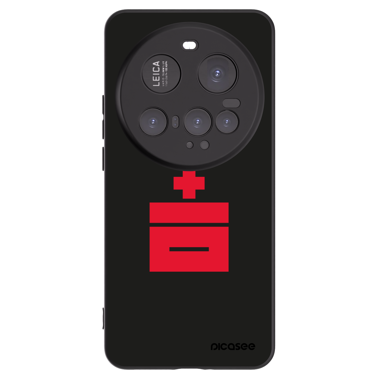 Picasee Μαύρη θήκη σιλικόνης για Xiaomi 15 Ultra - Le Plastenciaga