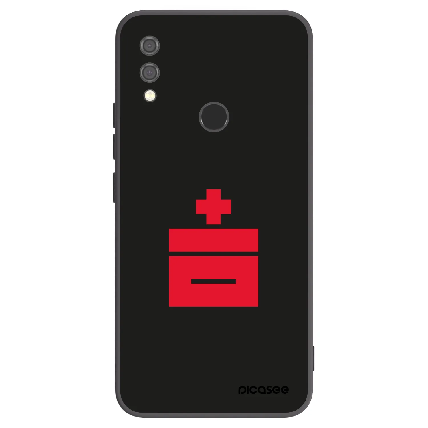 Picasee Μαύρη θήκη σιλικόνης για Xiaomi Redmi Note 7 - Le Plastenciaga