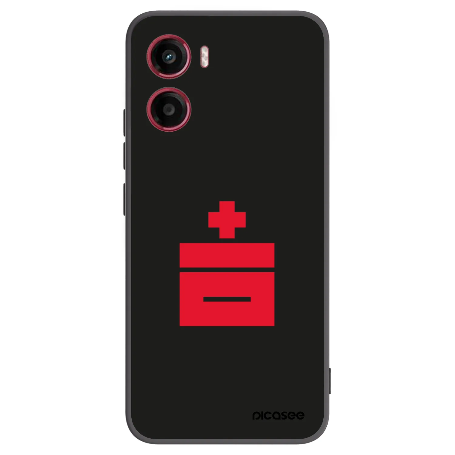 Picasee Μαύρη θήκη σιλικόνης για Motorola Moto G05 - Le Plastenciaga