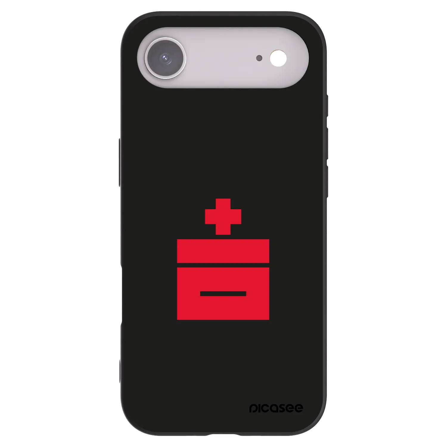 Picasee Μαύρη θήκη σιλικόνης για Apple iPhone Air - Le Plastenciaga