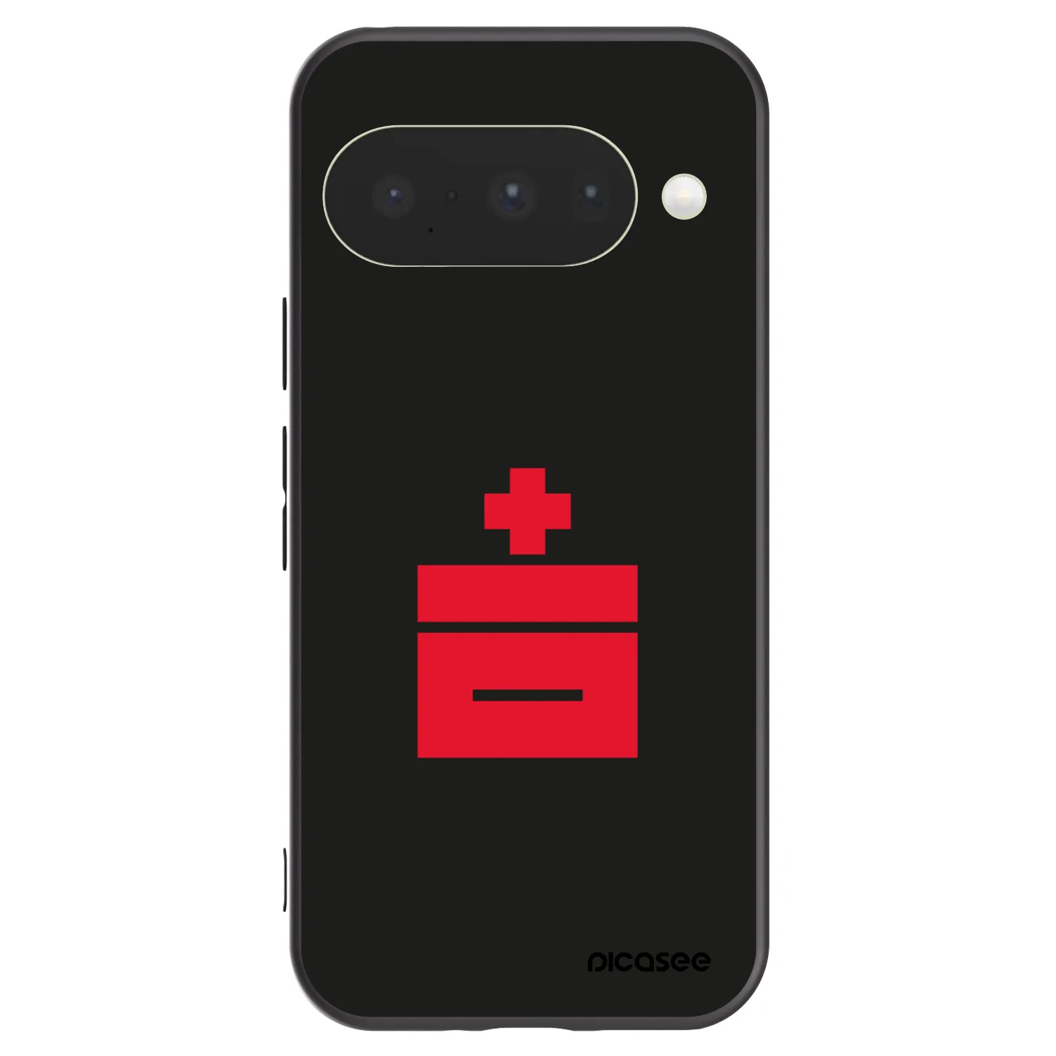 Picasee Μαύρη θήκη σιλικόνης για Google Pixel 10 - Le Plastenciaga