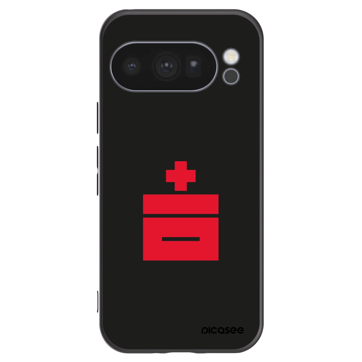 Picasee Μαύρη θήκη σιλικόνης για Google Pixel 10 Pro - Le Plastenciaga