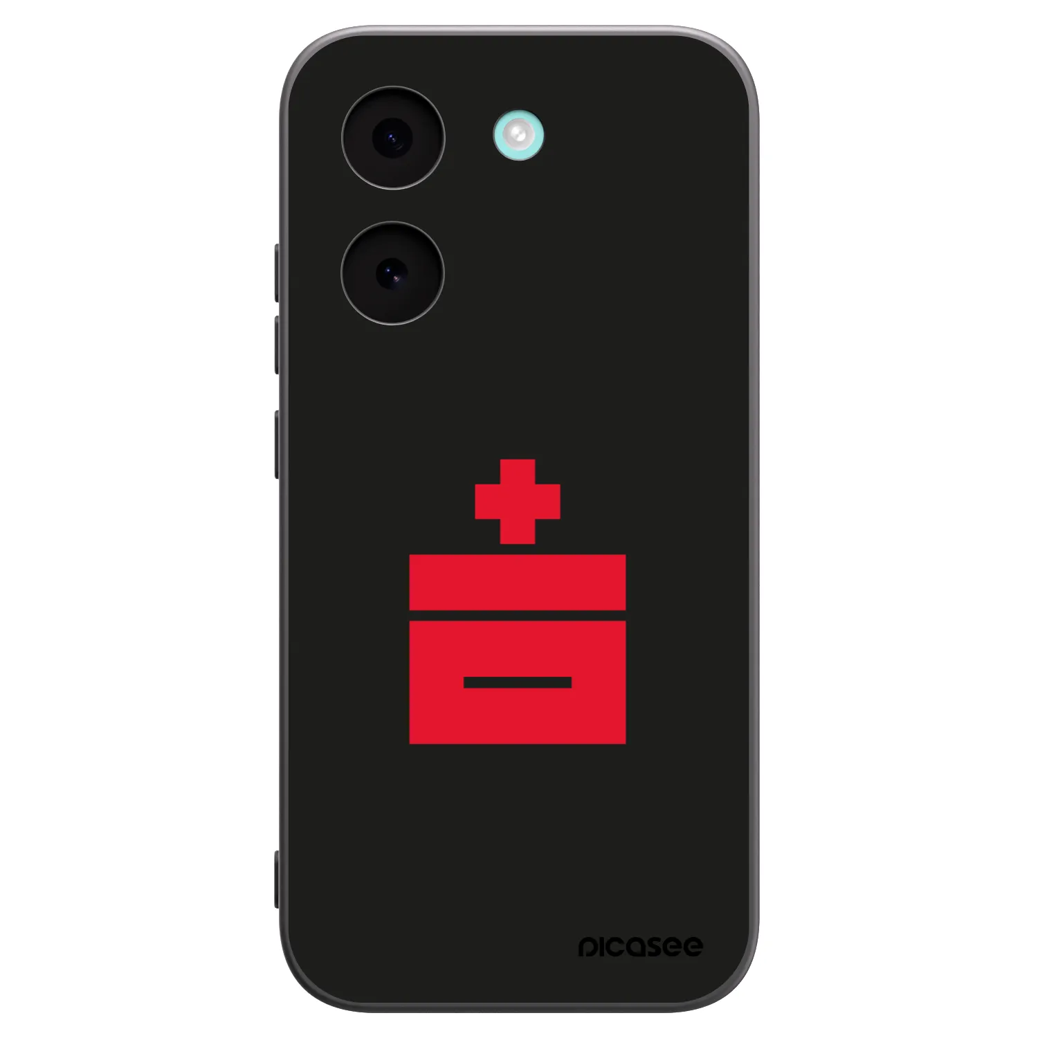 Picasee Μαύρη θήκη σιλικόνης για Xiaomi Poco X8 Pro - Le Plastenciaga