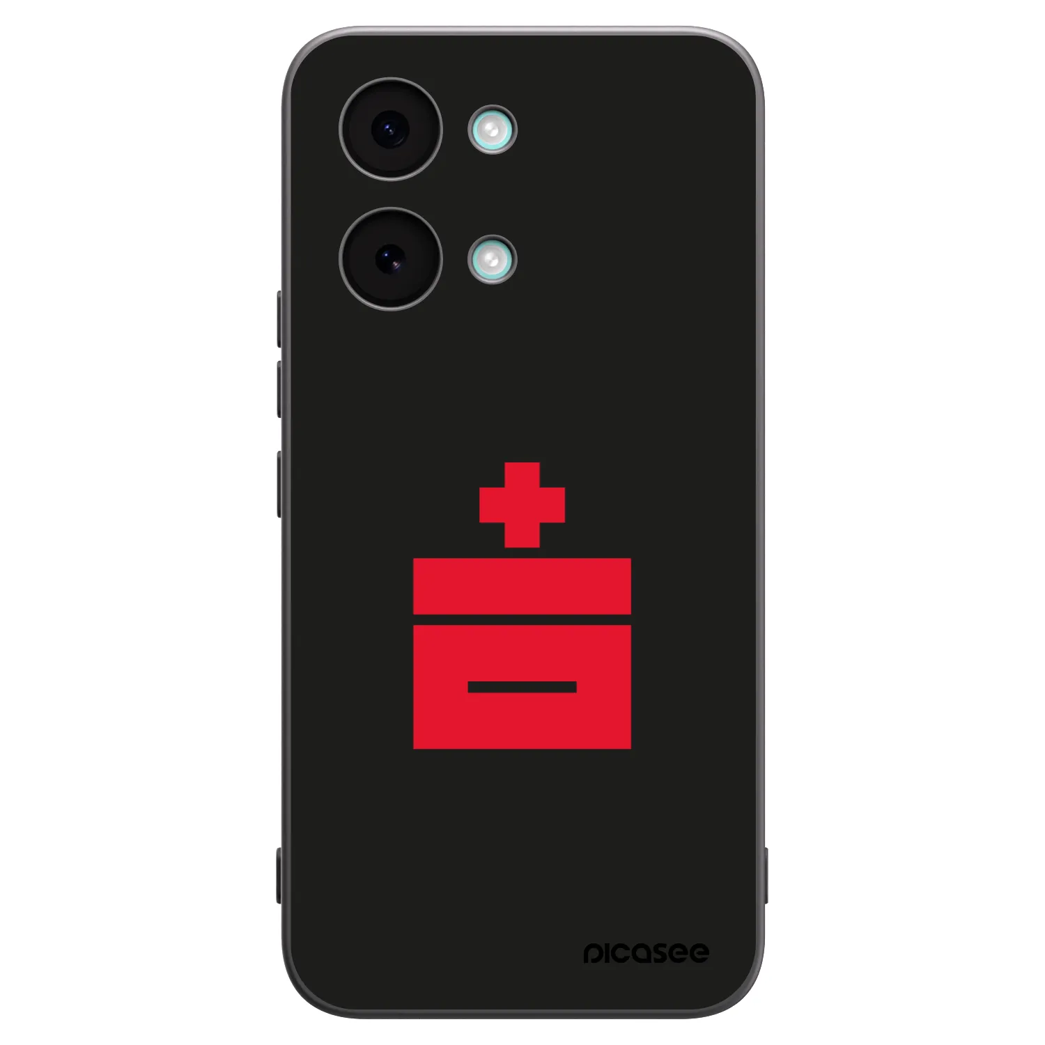 Picasee Μαύρη θήκη σιλικόνης για Xiaomi Poco X8 Pro Max - Le Plastenciaga