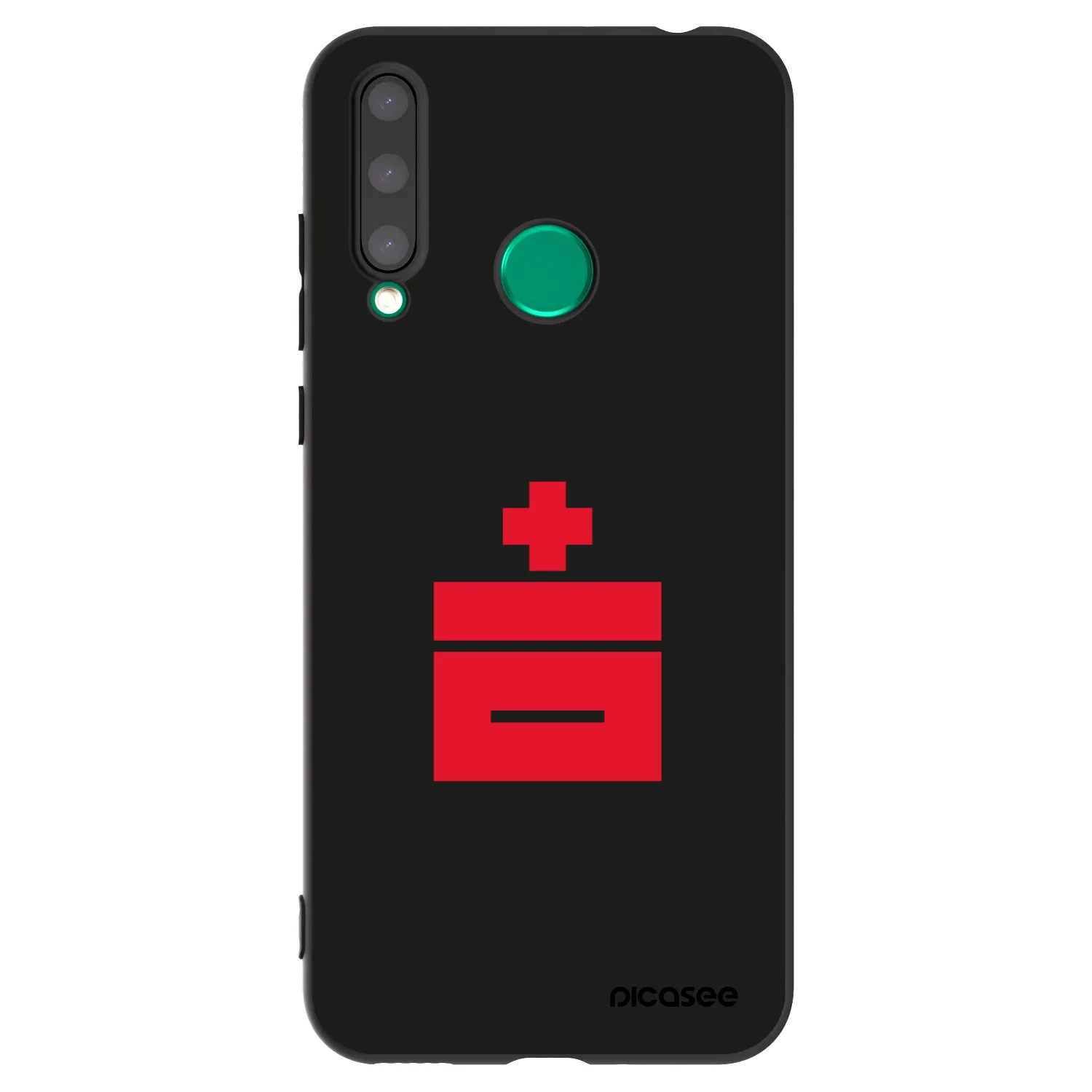 Picasee Μαύρη θήκη σιλικόνης για Honor 20 Lite - Le Plastenciaga