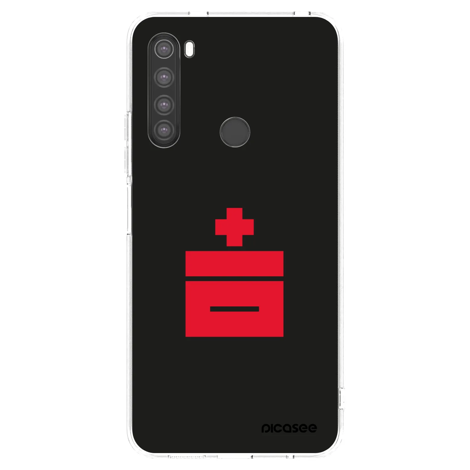 Picasee διαφανής θήκη σιλικόνης Xiaomi Redmi Note 8 - Le Plastenciaga