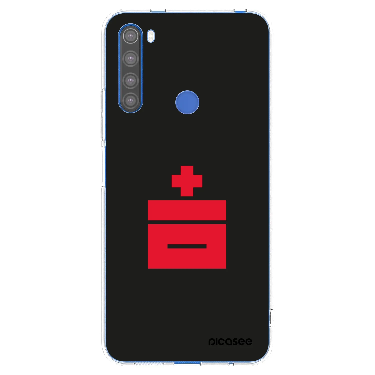 Picasee διαφανής θήκη σιλικόνης Xiaomi Redmi Note 8T - Le Plastenciaga