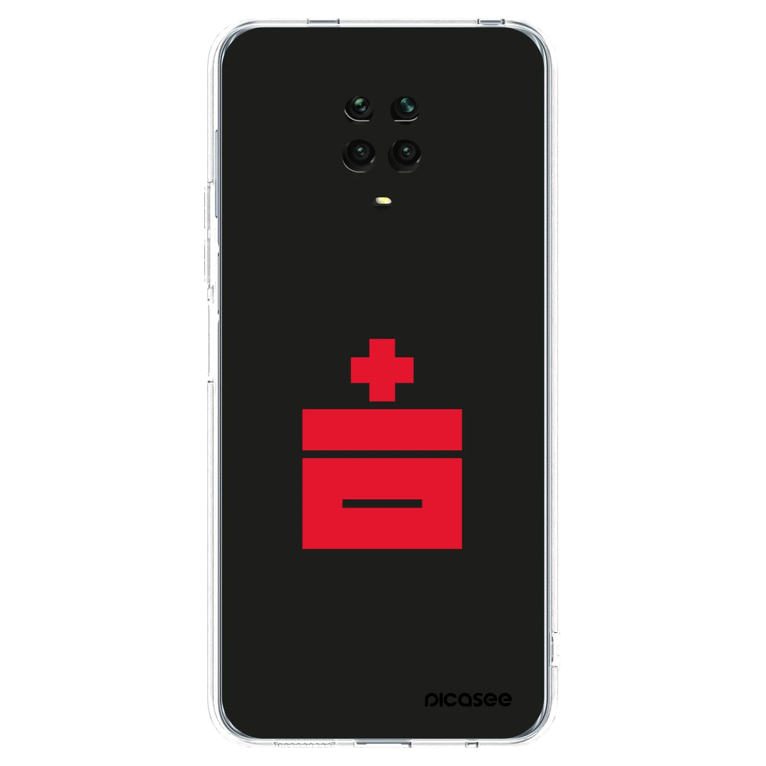 Picasee διαφανής θήκη σιλικόνης Xiaomi Redmi Note 9S - Le Plastenciaga