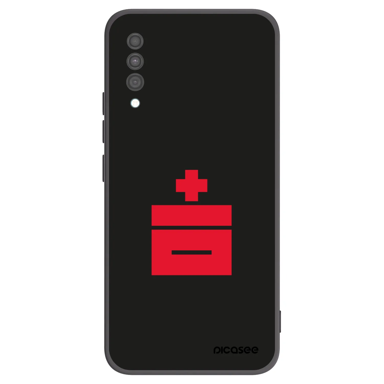 Picasee Μαύρη θήκη σιλικόνης για Samsung Galaxy A30s A307F - Le Plastenciaga