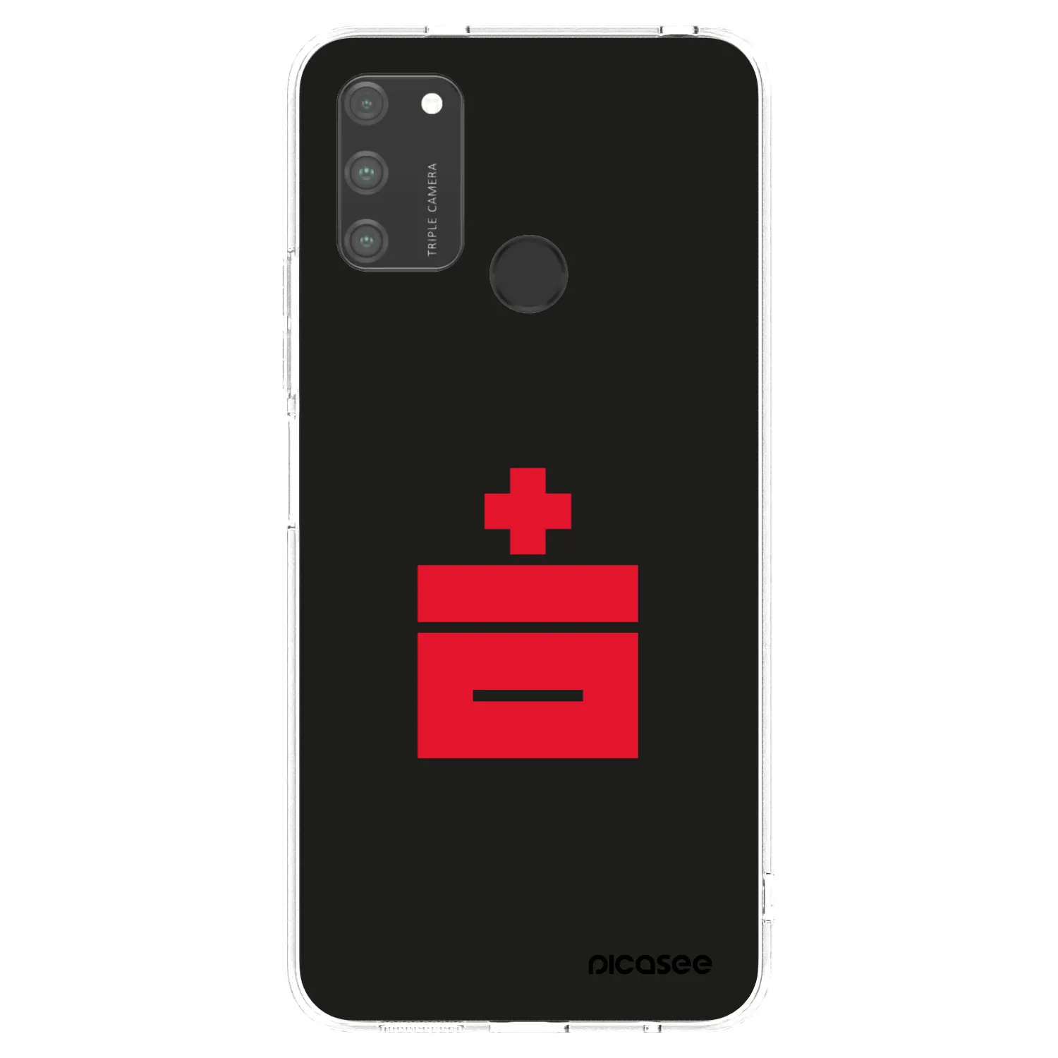 Picasee διαφανής θήκη σιλικόνης Honor 9A - Le Plastenciaga