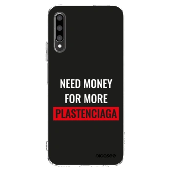 Picasee διαφανής θήκη σιλικόνης Honor 9X Pro - More PLASTENCIAGA