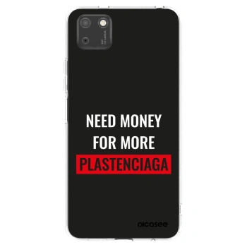 Picasee διαφανής θήκη σιλικόνης Huawei Y5P - More PLASTENCIAGA