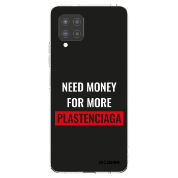 Picasee διαφανής θήκη σιλικόνης Samsung Galaxy A42 A426B - More PLASTENCIAGA