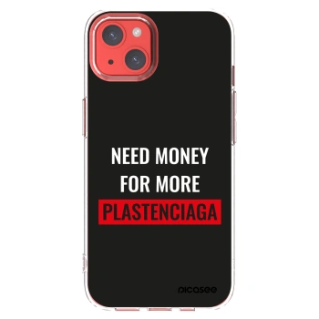 Picasee διαφανής θήκη σιλικόνης Apple iPhone 13 - More PLASTENCIAGA