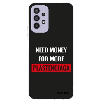 Picasee διαφανής θήκη σιλικόνης Samsung Galaxy A32 4G SM-A325F - More PLASTENCIAGA