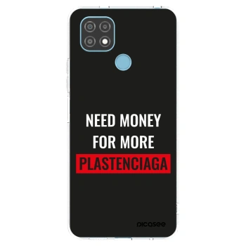 Picasee διαφανής θήκη σιλικόνης Realme C21 - More PLASTENCIAGA